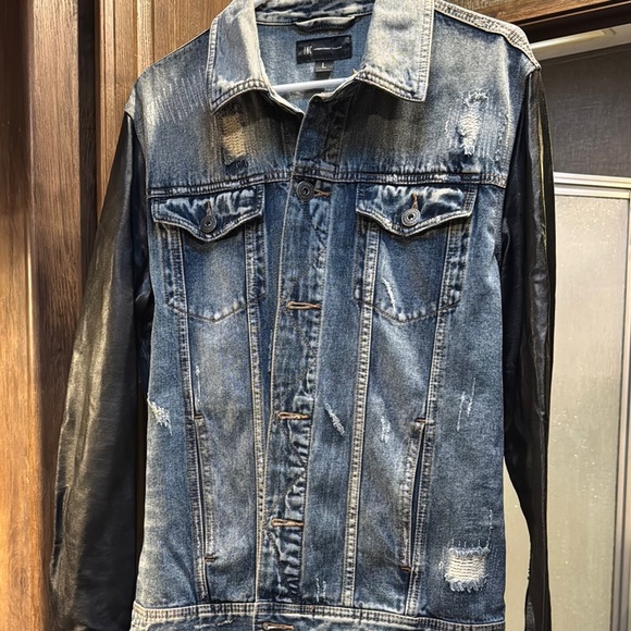 INC International Concepts Denim Jacket - Picture 2 of 11